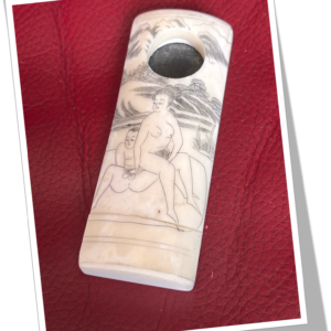 N.I 1900 SHUNGA SCÈNE EROTIQUE JAPONISANT 8 GUIL.