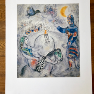 Marc Chagall Le grand cirque gris