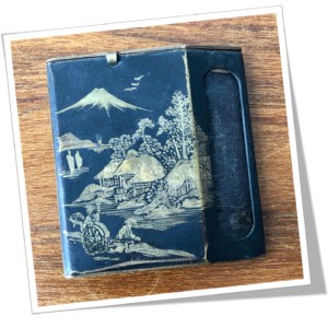 N.I 1940 MONT FUJI TEMPLE JAPONISANT