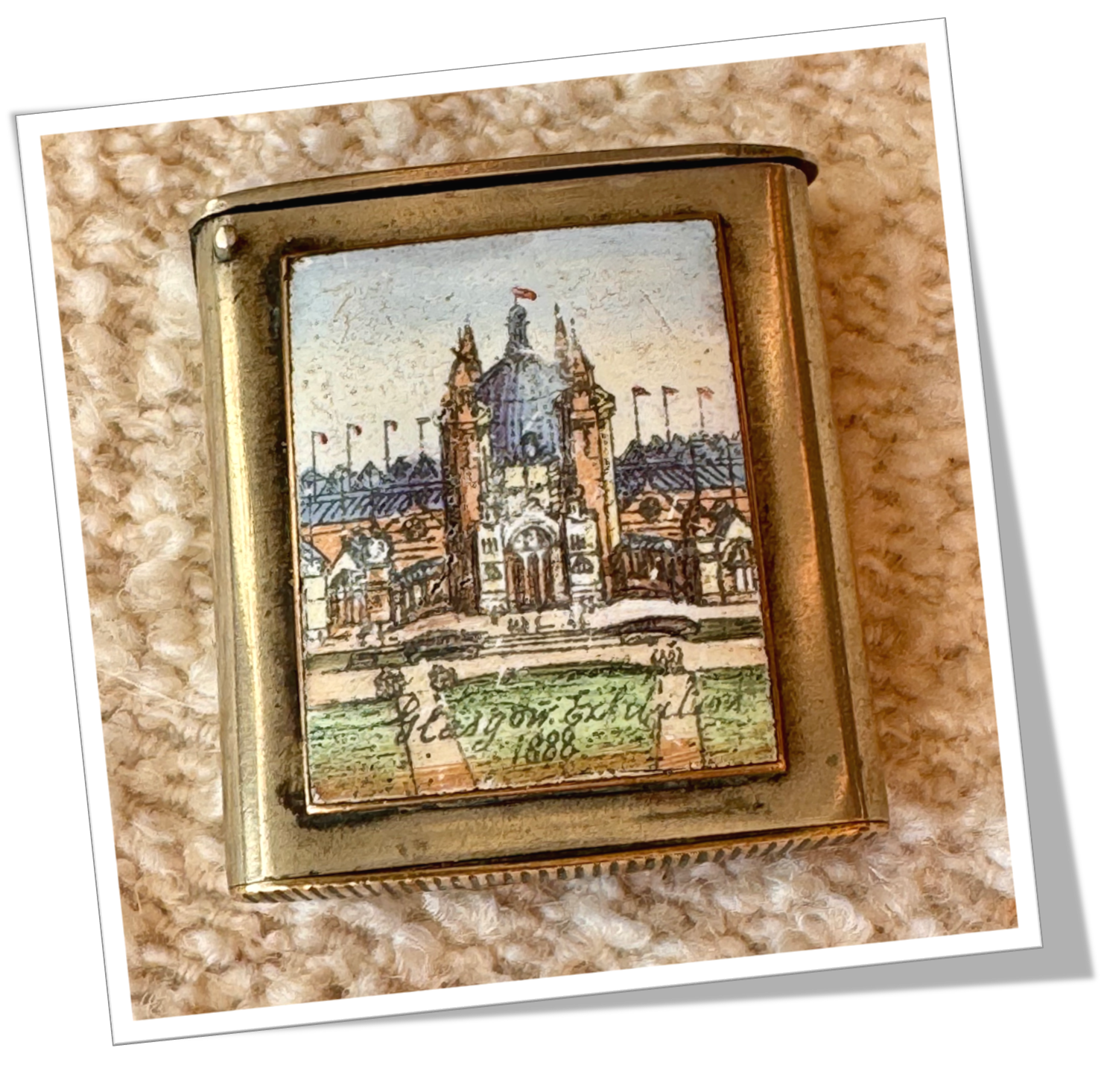 N.I 1888 EXPOSITION DE GLASGOW 1888