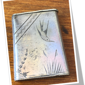 N.I 1880 HIRONDELLE SUR LA RIVE JAPONISANT