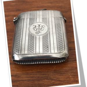 SAMUEL M. LEVI 1925 CARTOUCHE BANDELETTES ANTIQUES