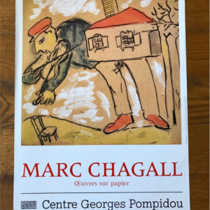 Marc Chagall Œuvres sur papier - Centre Georges Pompidou (violoniste-maison)