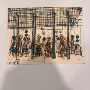 La station de bus Lotan