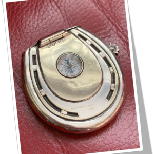 HOWELL JAMES & Co. 1890 BOUSSOLE FER À CHEVAL