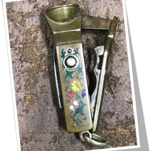 N.I 1910 FLEURS ÉMAILLÉES ANC.