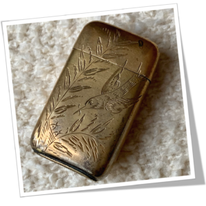 N.I 1900 OISEAU FEUILLAGE JAPONISANT