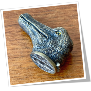 N.I 1890 TÊTE ALLIGATOR