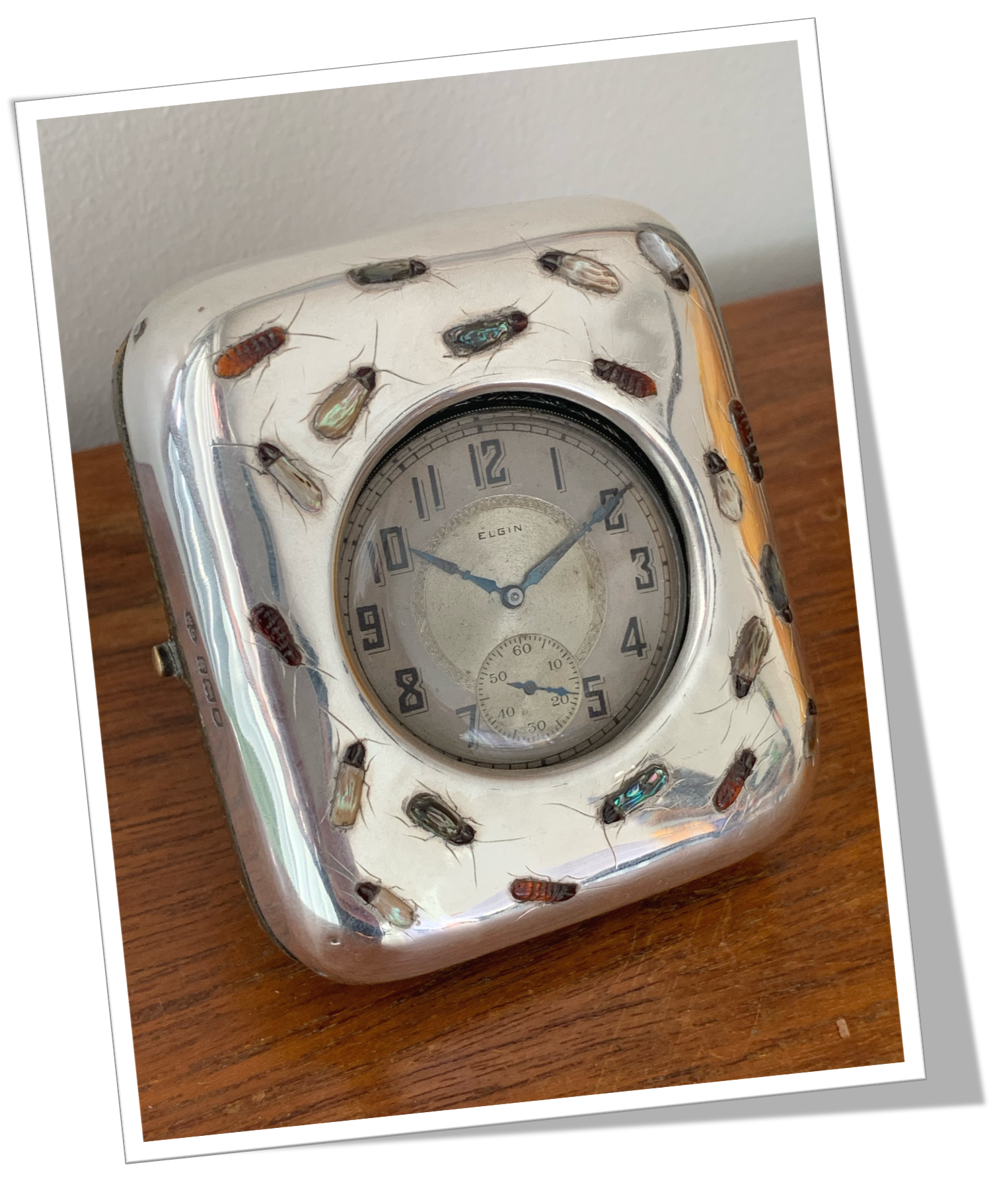 WILLIAM COMYNS 1902 ÉTUI À MONTRE GOUSSET DE CHEVET