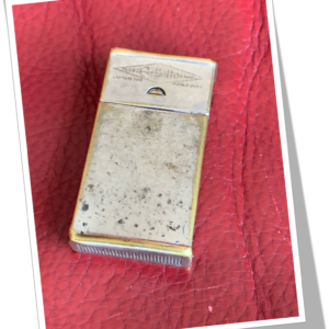 N.I 1890 GILLETTE BLADES LAITON ARGENTÉ