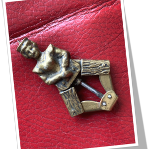 N.I 1890 PERCE-CIGARE FEMME DANSEUSE PIQ.