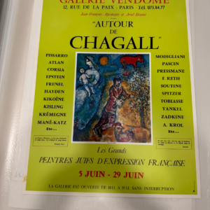Autour de Chagall les grands peintres juifs de l'expression francaise - Galerie Vendôme Paris