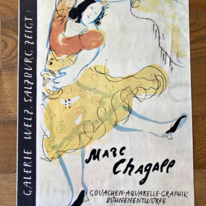 Galerie Welz Salzburg Marc Chagall gouachen aquarelle graphik