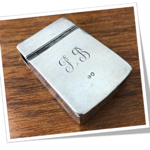 N.I 1885 CLAPET PATENT