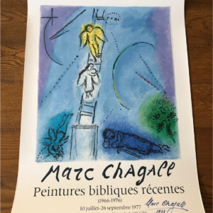 Marc Chagall Le songe l'échelle de Jacob