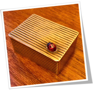 N.I 1890 COCCINELLE GODRONNÉE