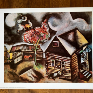 Marc Chagall Le village la nuit - Guggenheim