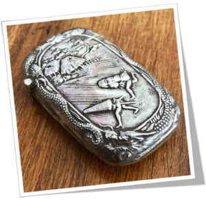 N.I 1900 PAYSANS SOUS TEMPÊTE JAPONISANT