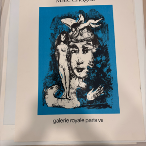 Marc Chagall - Galerie Royale Paris VII (monochrome)