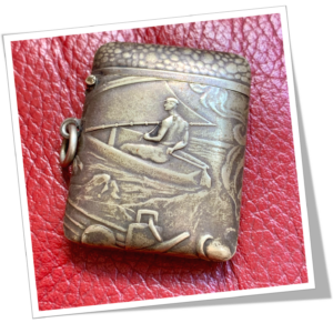 N.I 1900 HOMME À LA BARQUE