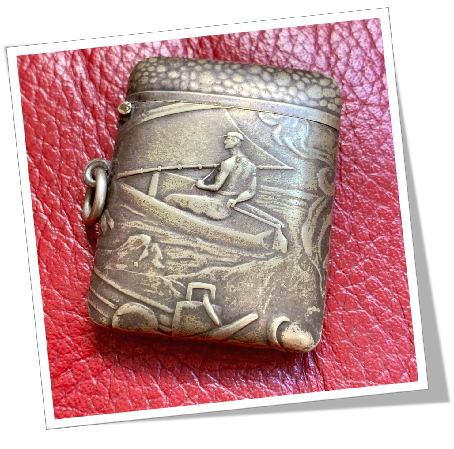 N.I 1900 HOMME À LA BARQUE