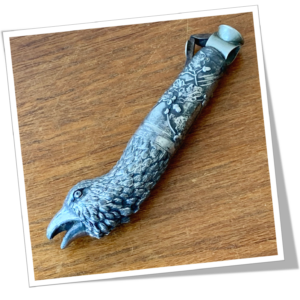 N.I 1910 OISEAU À FLEURS ANC.