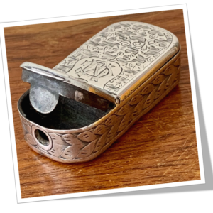 ALFRED TAYLOR 1859 FEUILLAGE FUSÉE-BOX COUPE-CIGARES