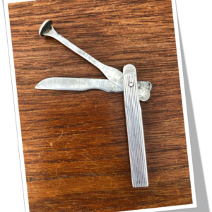 N.I 1930 GODRONNÉ NÉCESSAIRE-PIPE 3pcs+