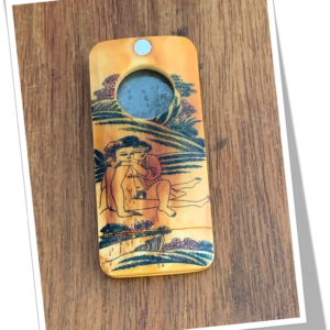 N.I 1900 SHUNGA SCÈNE EROTIQUE JAPONISANT 3 GUIL.