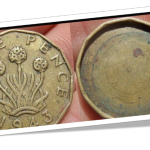 N.I 1950 MONNAIE DE BAGNARD GEORGE VI 1943