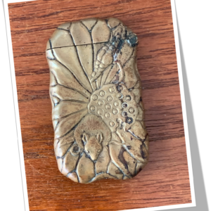 N.I 1880 RAT FLEUR SURRÉALISME JAPONISANT