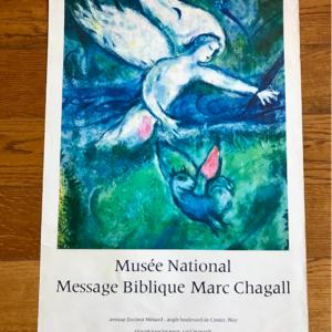 Marc Chagall L'ange au cheval ailé - Musée national du message biblique