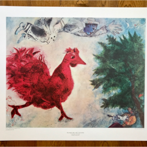 Le coque rouge Marc Chagall  Cincinnati Art museum