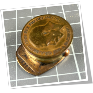 N.I 1915 TABATIÈRE KÉPI GEORGE V