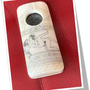 N.I 1900 SHUNGA SCÈNE EROTIQUE JAPONISANT 2 GUIL.