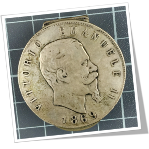 N.I 1960 TABATIÈRE VITTORIO EMANUELE II 1869