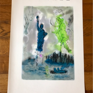 Statue de la Liberté Marc Chagall