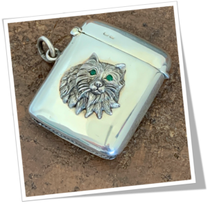 S. BLANCKENSEE 1908 CHAT AU YEUX VERTS