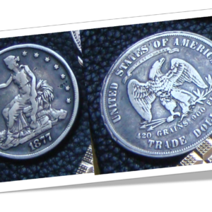 N.I 1877 MONNAIE DE BAGNARD TRADE DOLLAR 1877