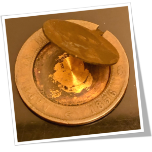 N.I 1910 MONNAIE DE BAGNARD NAPOLÉON III 1856