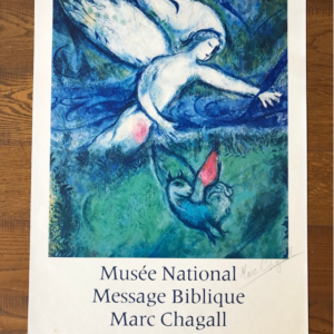 Marc Chagall L'ange au cheval ailé - Musée national du message biblique