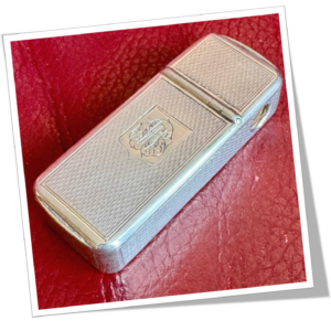 N.I 1880 ANTIQUE FUSÉE-BOX COUPE-CIGARES