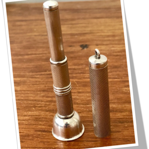 WILLIAM MENTION 1960 PERCE-CIGARE TROMPE LINÉAIRE 3 ANNEAUX PIQ.