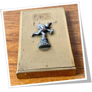 N.I 1920 TABATIÈRE ÉROS AILÉ