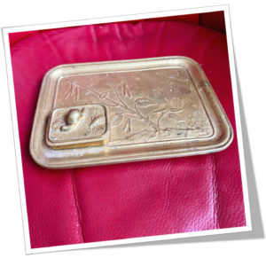 N.I 1910 PLATEAU ESCARGOT ART NOUVEAU