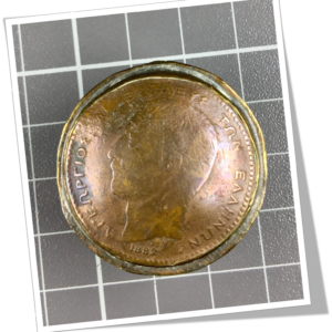 N.I 1900 TABATIÈRE GEORGE I GRÈCE 1882