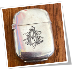 C. SAUNDERS * F. SHEPPARD 1885 MONOGRAMME